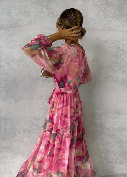 Lieke™ - Wickelkleid mit Blumenmuster