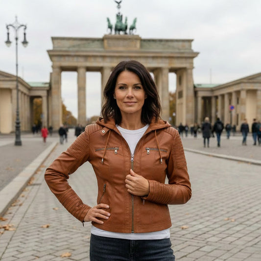 Monika | Robuste und elegante Lederjacke