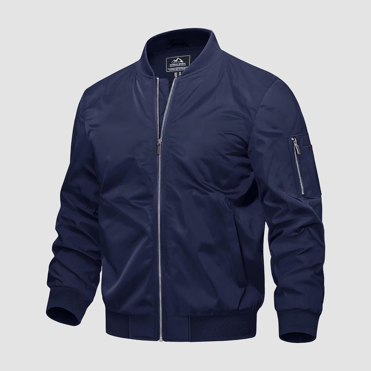 AlpenNord™ | Bomberjacke mit Reißverschluss für Herren