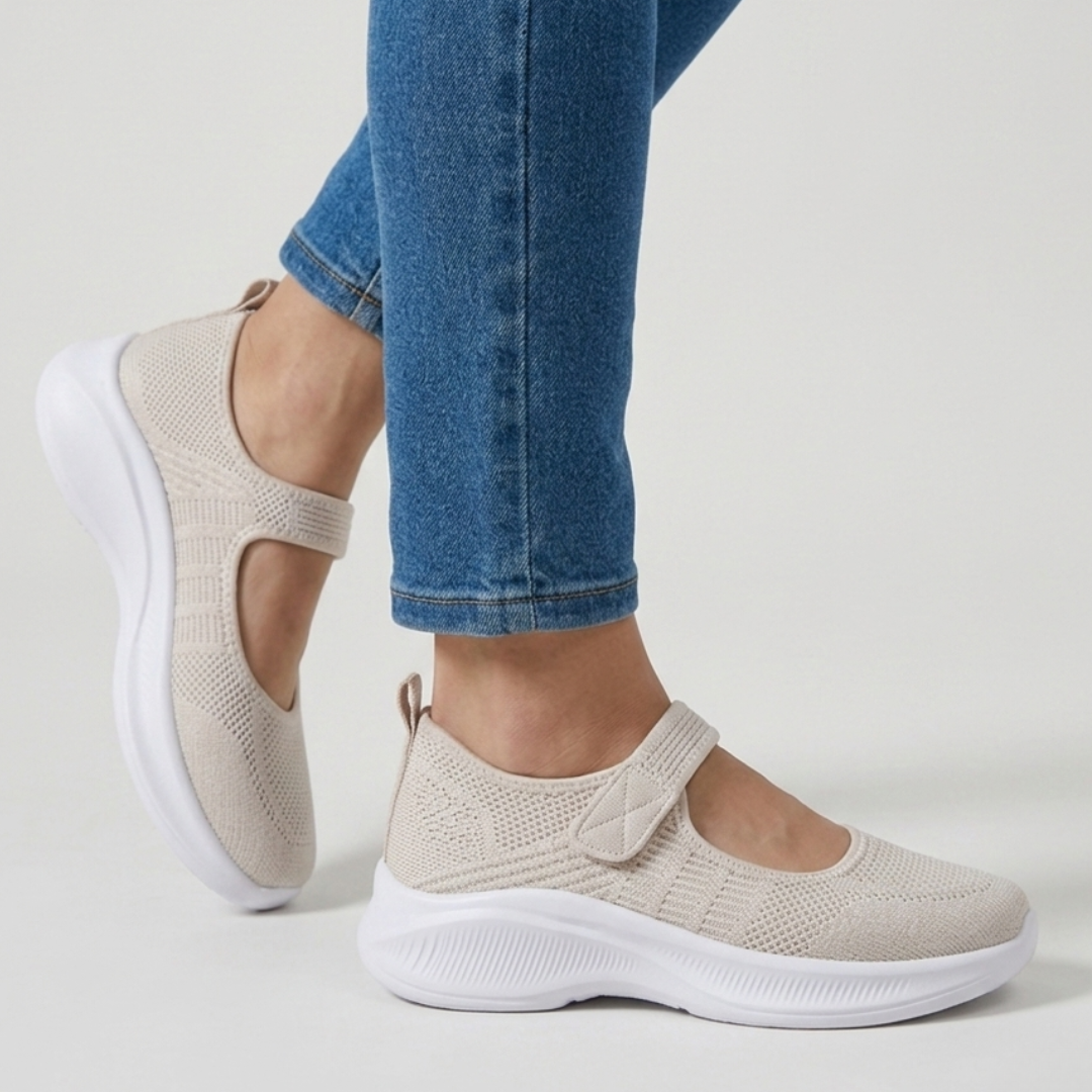 Nicole - Bequemer Damen-Sandal mit Klettverschluss
