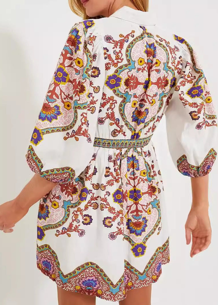 VIVIENNE | Romy - Elegantes Kleid mit Print