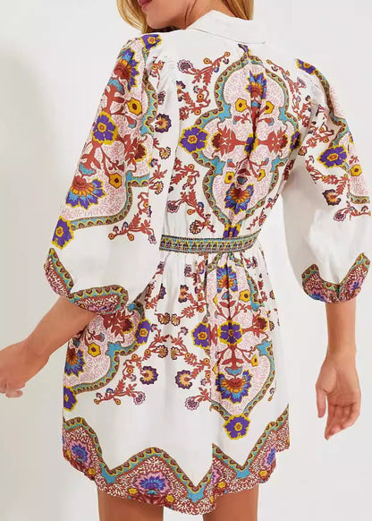 VIVIENNE | Romy - Elegantes Kleid mit Print