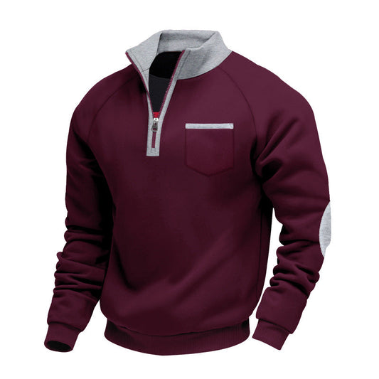 AlpenNord | Herren-Fleece-Half-Zip-Pullover