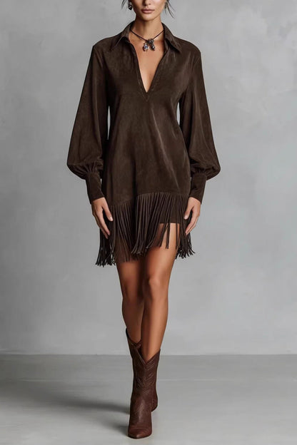 VIVIENNE | Feline - Fransen Kleid