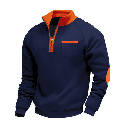 AlpenNord | Herren-Fleece-Half-Zip-Pullover