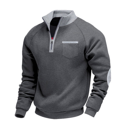 AlpenNord | Herren-Fleece-Half-Zip-Pullover