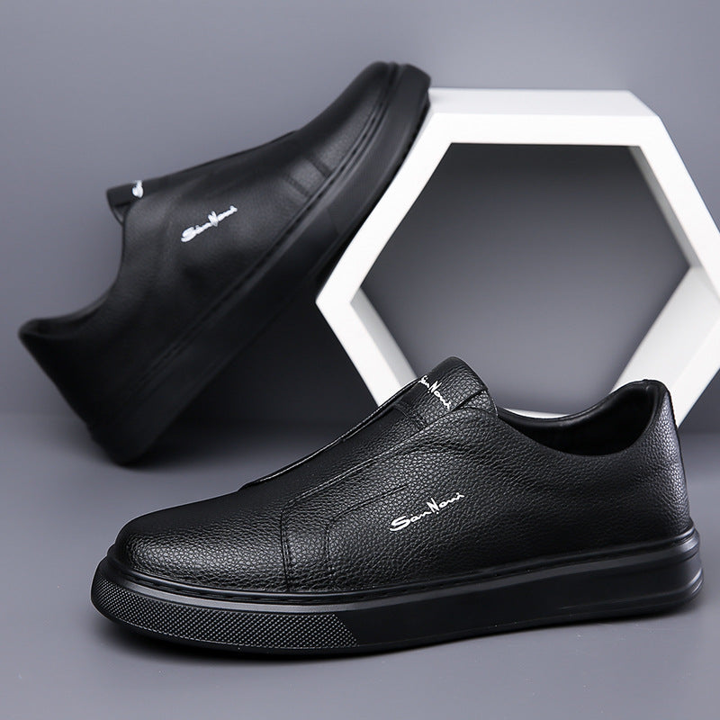 Leder Slipper