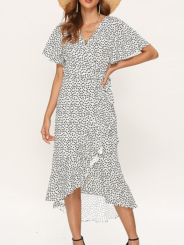 VIVIENNE | Roos - Maxikleid