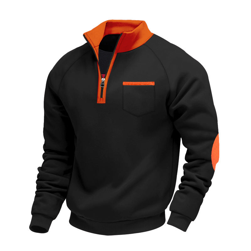 AlpenNord | Herren-Fleece-Half-Zip-Pullover