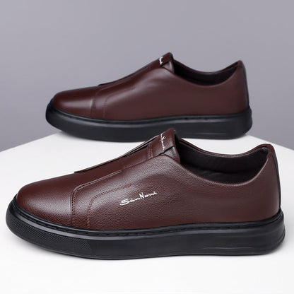 Leder Slipper
