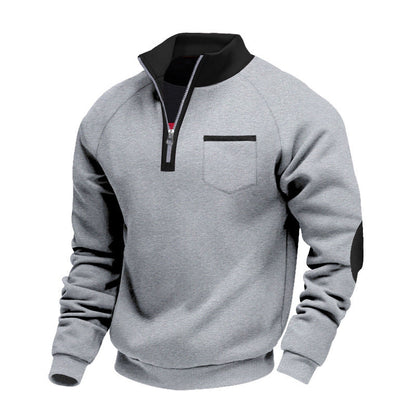 AlpenNord | Herren-Fleece-Half-Zip-Pullover