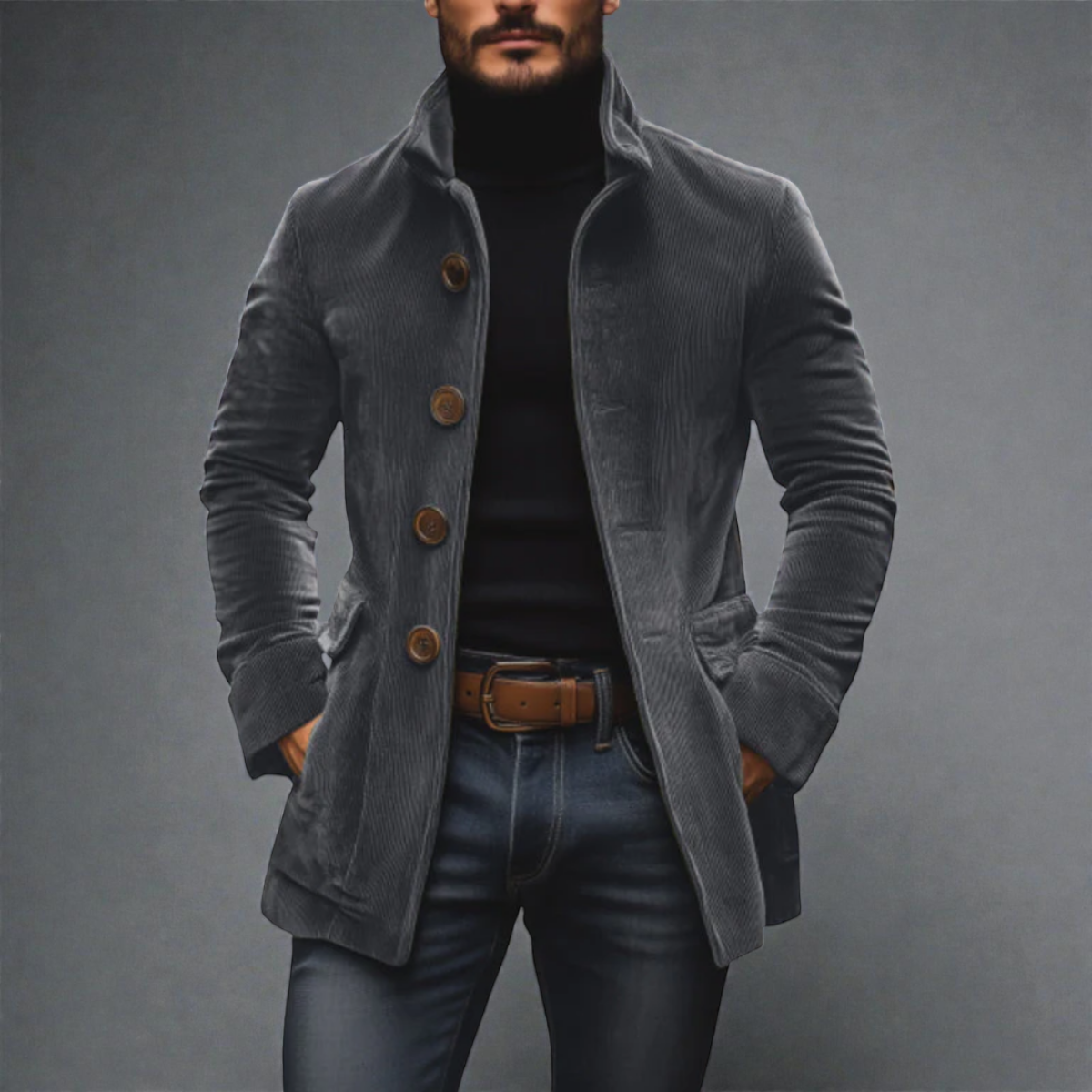 David™ | Corduroy Velourjacke