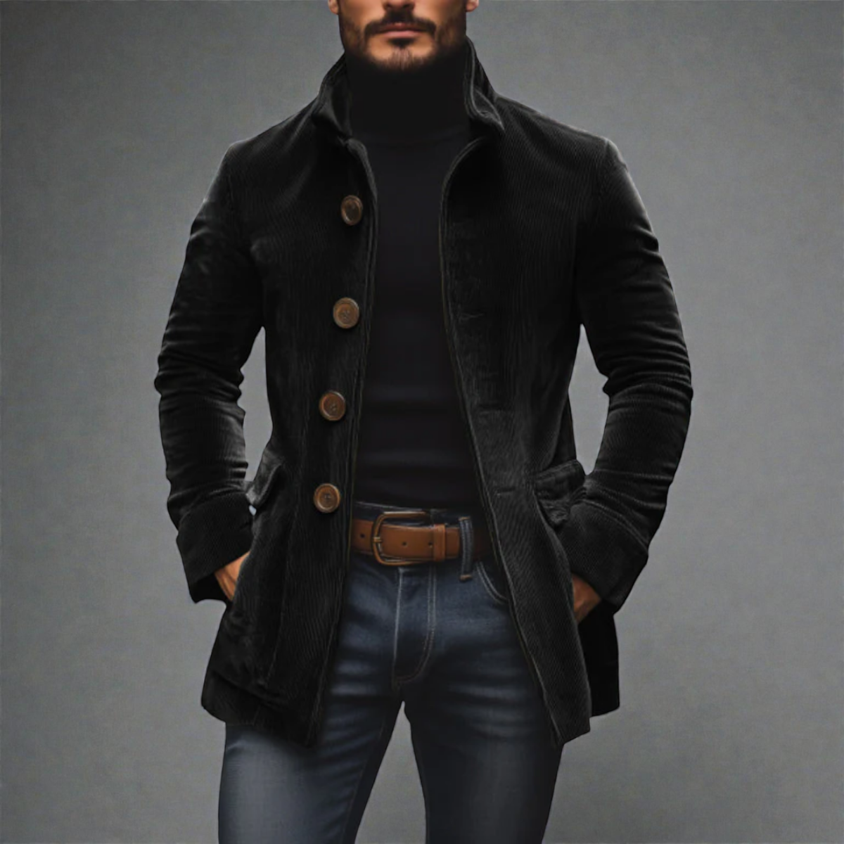 David™ | Corduroy Velourjacke