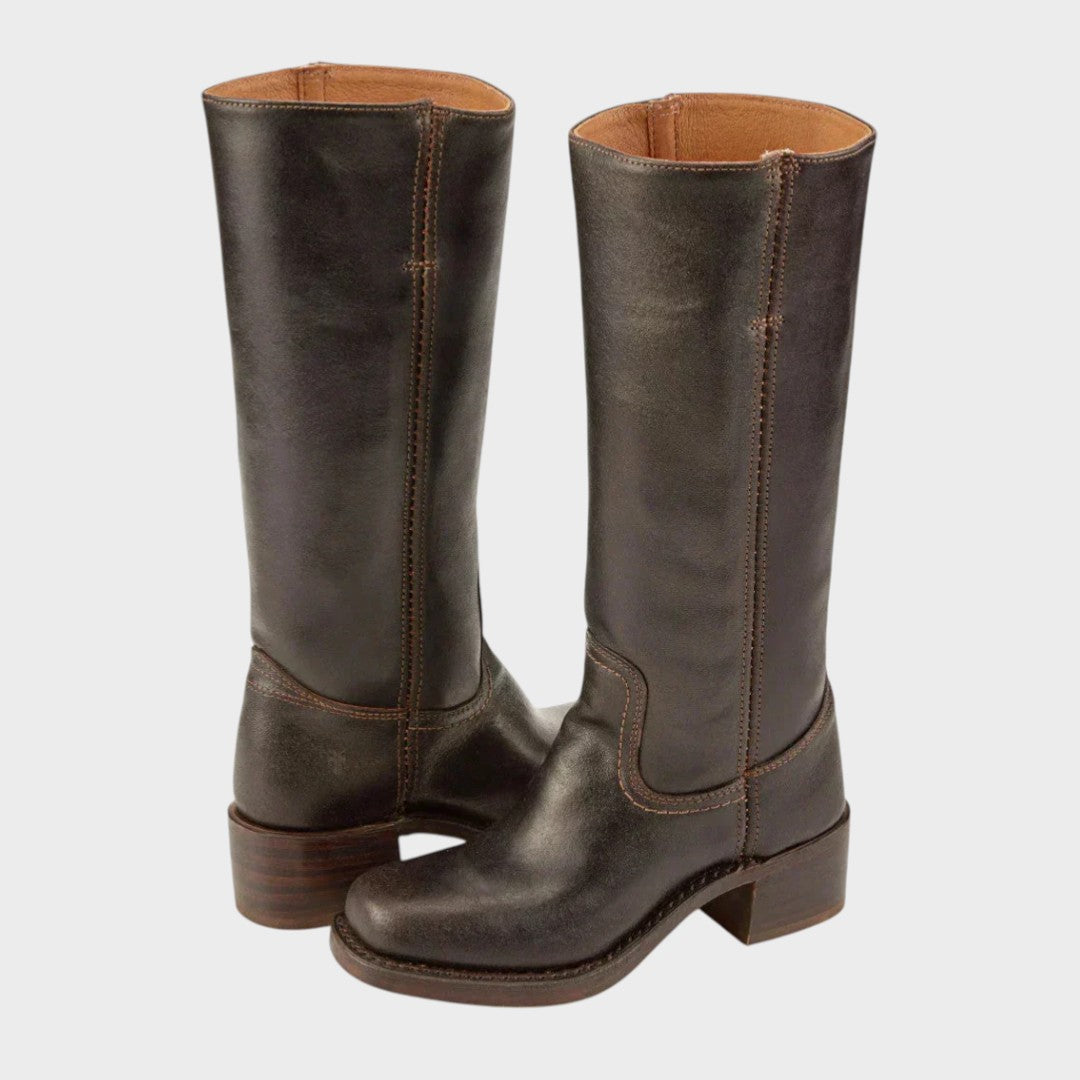 AlpenNord™ | Klassische Reitstiefel mit hohem Schaft