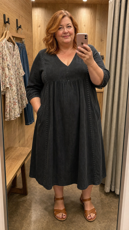 Juliette I Elegance A-Linie Maxi-Kleid