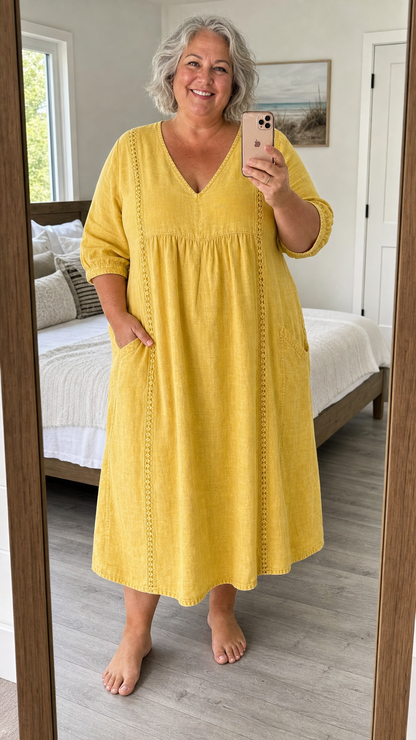 Juliette I Elegance A-Linie Maxi-Kleid