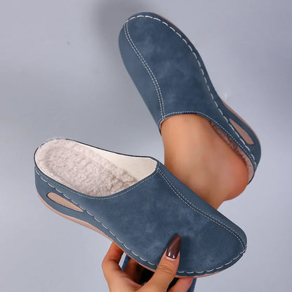 Clara | Orthopädische Hausschuhe aus Fleece