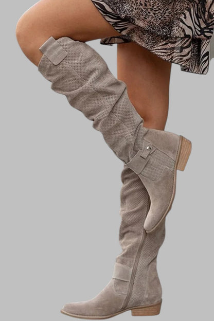 Sabine™ | Elegante kniehohe Stiefel