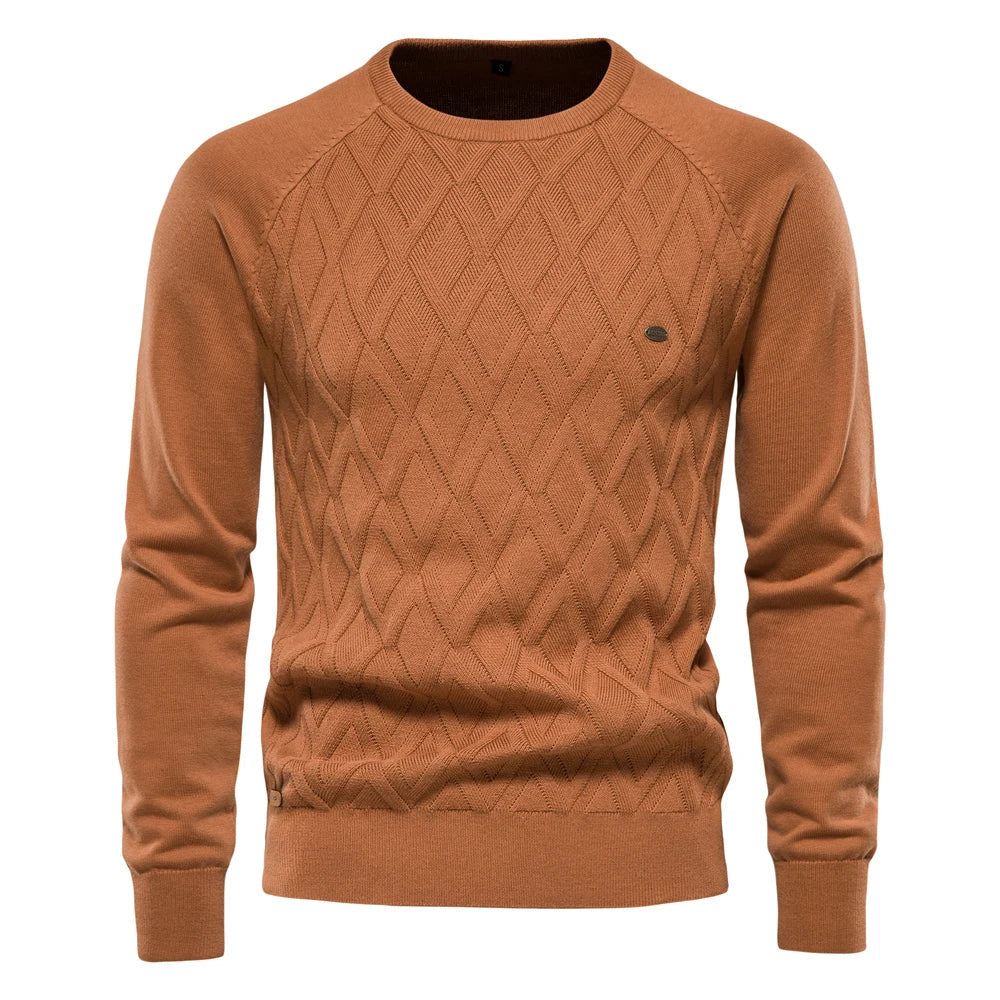 Schwarzmüller™ | Herren Pullover mit Karodesign