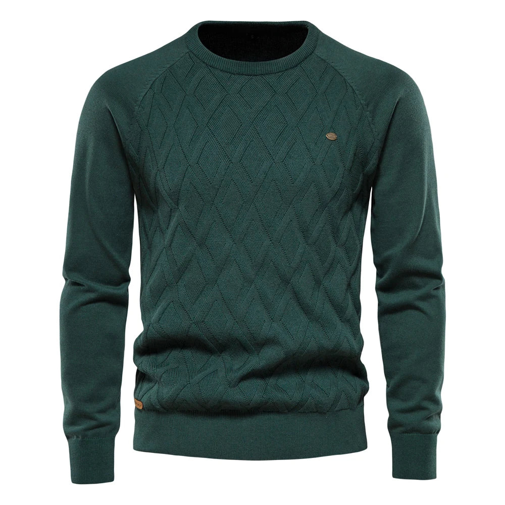 Schwarzmüller™ | Herren Pullover mit Karodesign