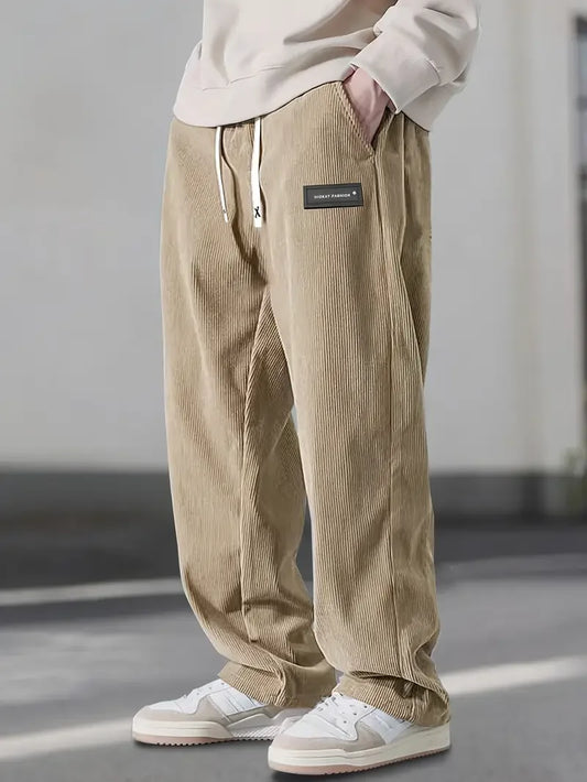 Corduroy Hose | Komfort-Passform mit Elastischer Taille