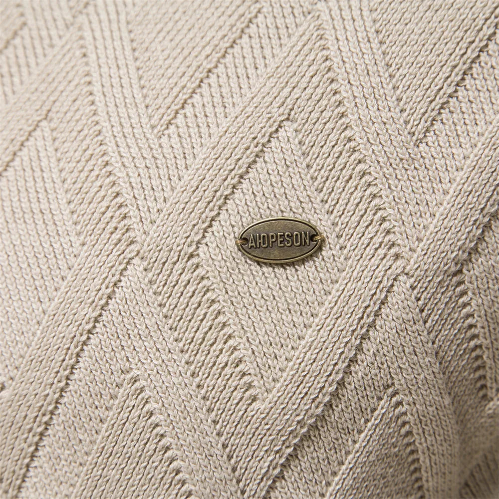 Schwarzmüller™ | Herren Pullover mit Karodesign