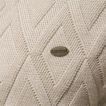 Schwarzmüller™ | Herren Pullover mit Karodesign