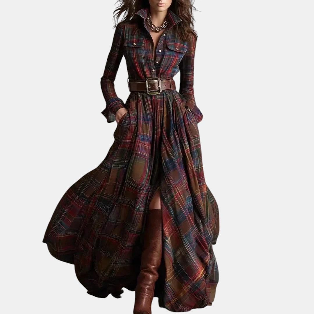 Bryanna | Anspruchsvolles Maxikleid