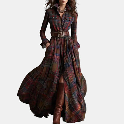Bryanna | Anspruchsvolles Maxikleid