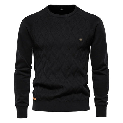 Schwarzmüller™ | Herren Pullover mit Karodesign
