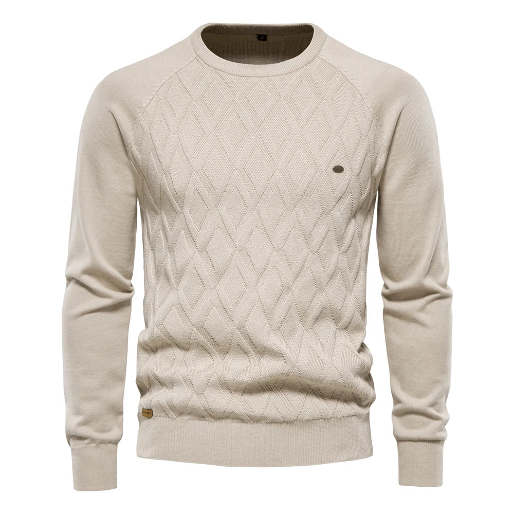 Schwarzmüller™ | Herren Pullover mit Karodesign