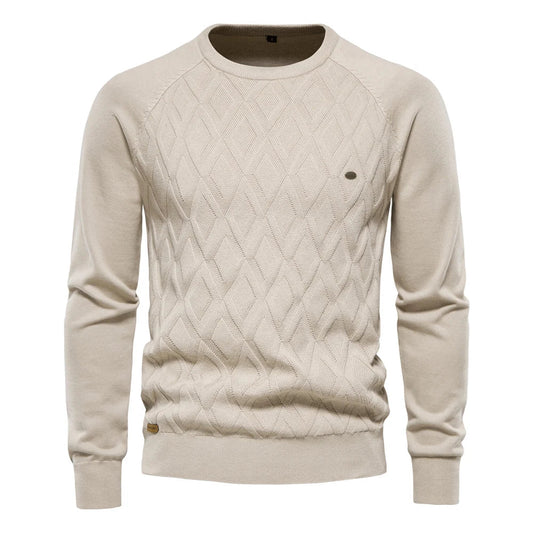 Schwarzmüller™ | Herren Pullover mit Karodesign