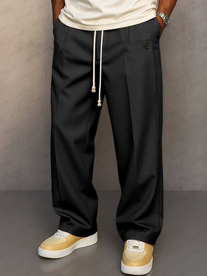 Rinaldo™ | Elegante Hose mit urbanem Stil und Schnürung