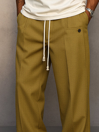 Rinaldo™ | Elegante Hose mit urbanem Stil und Schnürung