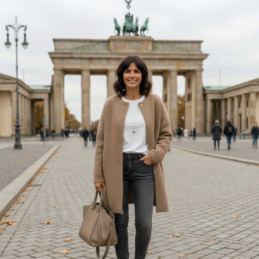 Silvia | Warmen und Stilvollen Strickjacke
