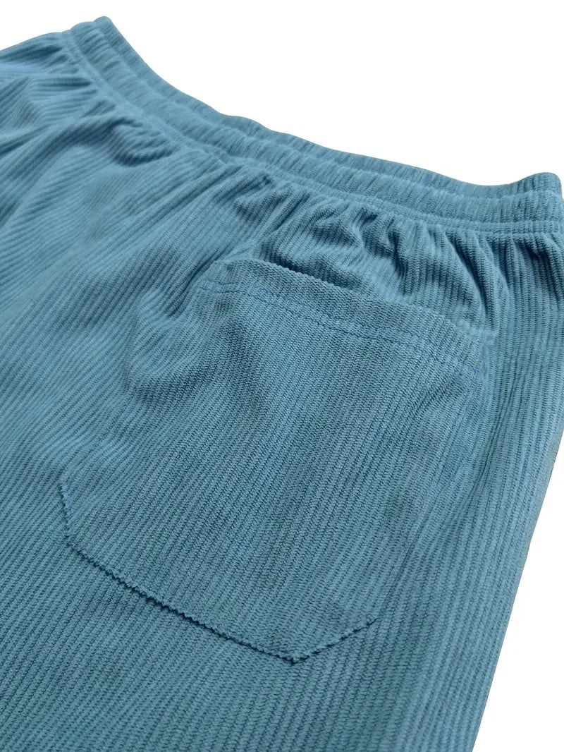 Corduroy Hose | Komfort-Passform mit Elastischer Taille