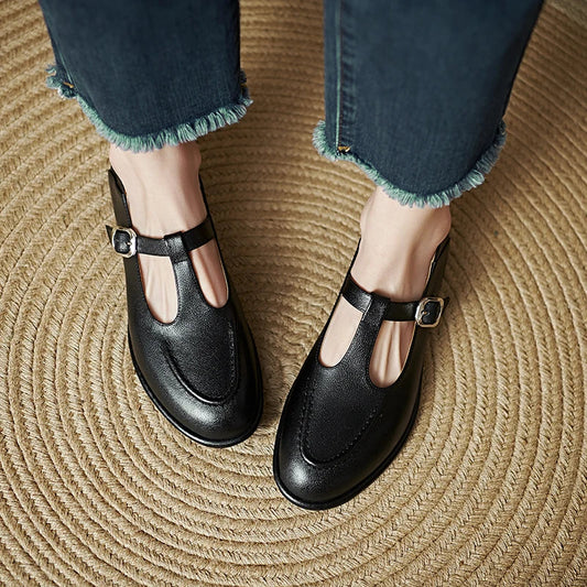 Agatha - Mary Jane Pumps mit niedrigem Absatz