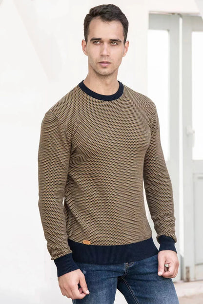 Steinmann™ | Herrenpullover mit Rautenmuster