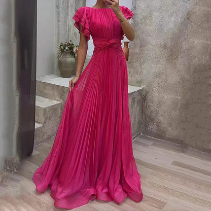 Mud™ - Elegantes Plissiertes Abendkleid