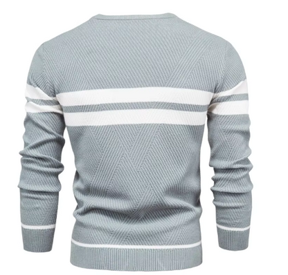Kaufmann™ | Moderne Herrenpullover mit Streifenmuster