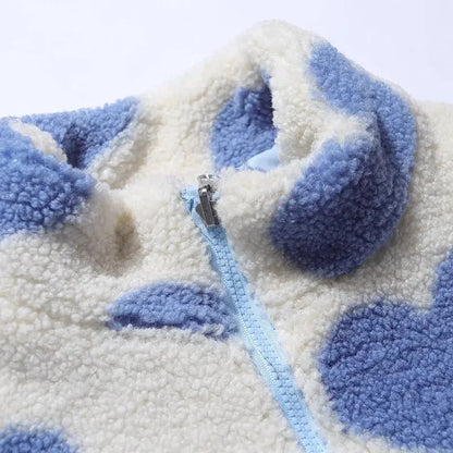 Katharina™ | Veste réversible à cœurs