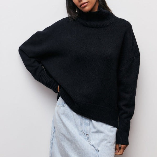 Avery™ - Pullover mit hohem Kragen