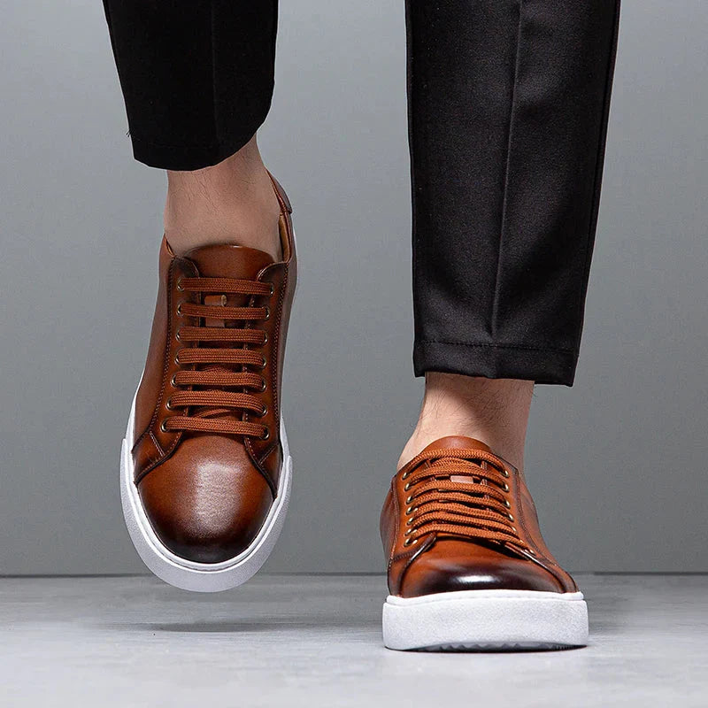 Saint-Tropez Leder Schuhe