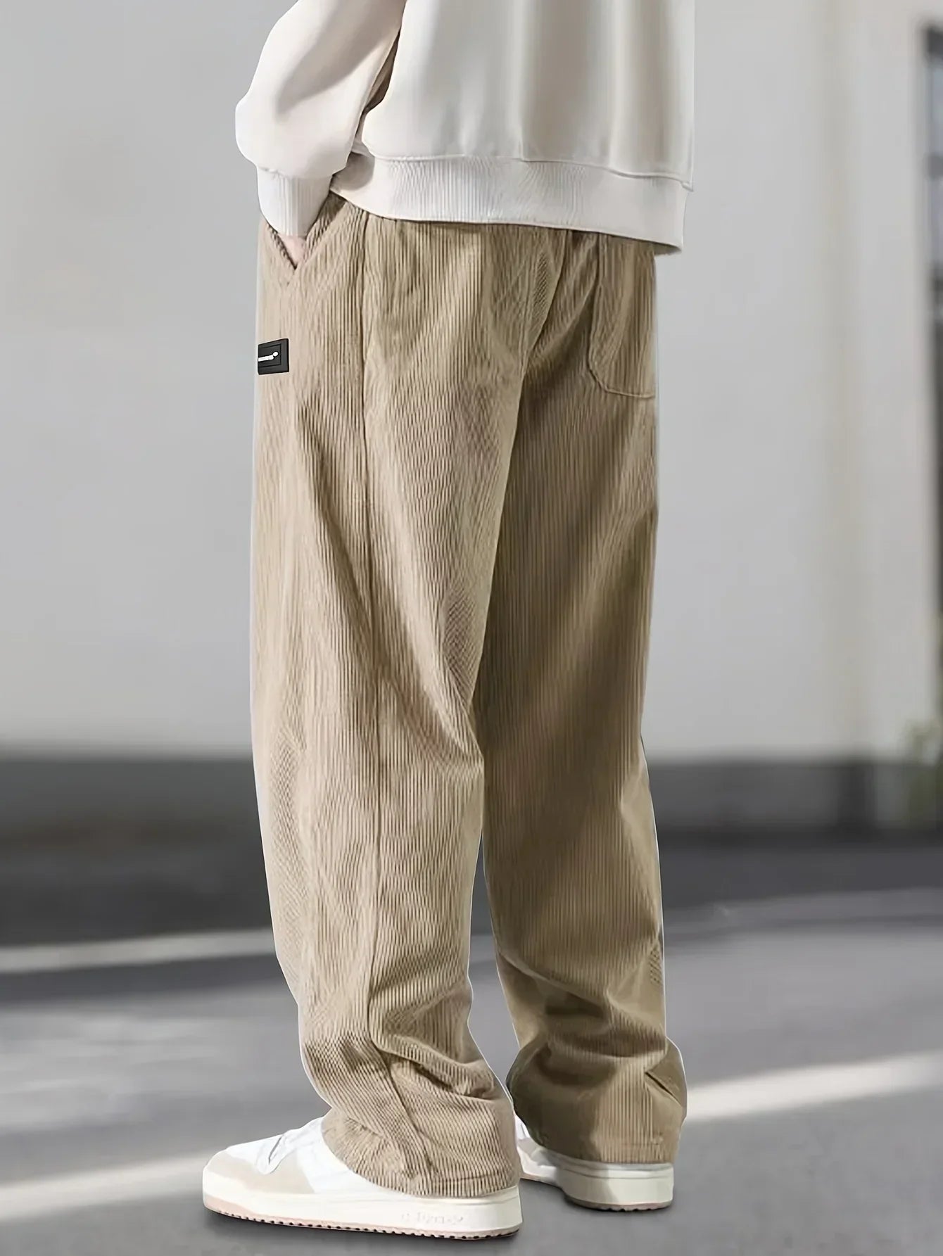 Hans™ | Weite Hose mit flexiblem Bund