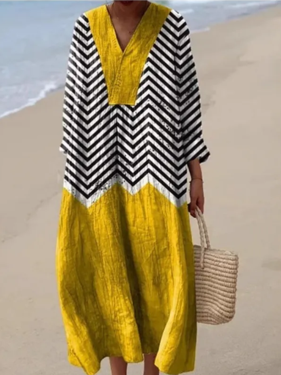 Van Elst Mode® | Sommerbrise Bedrucktes Kleid