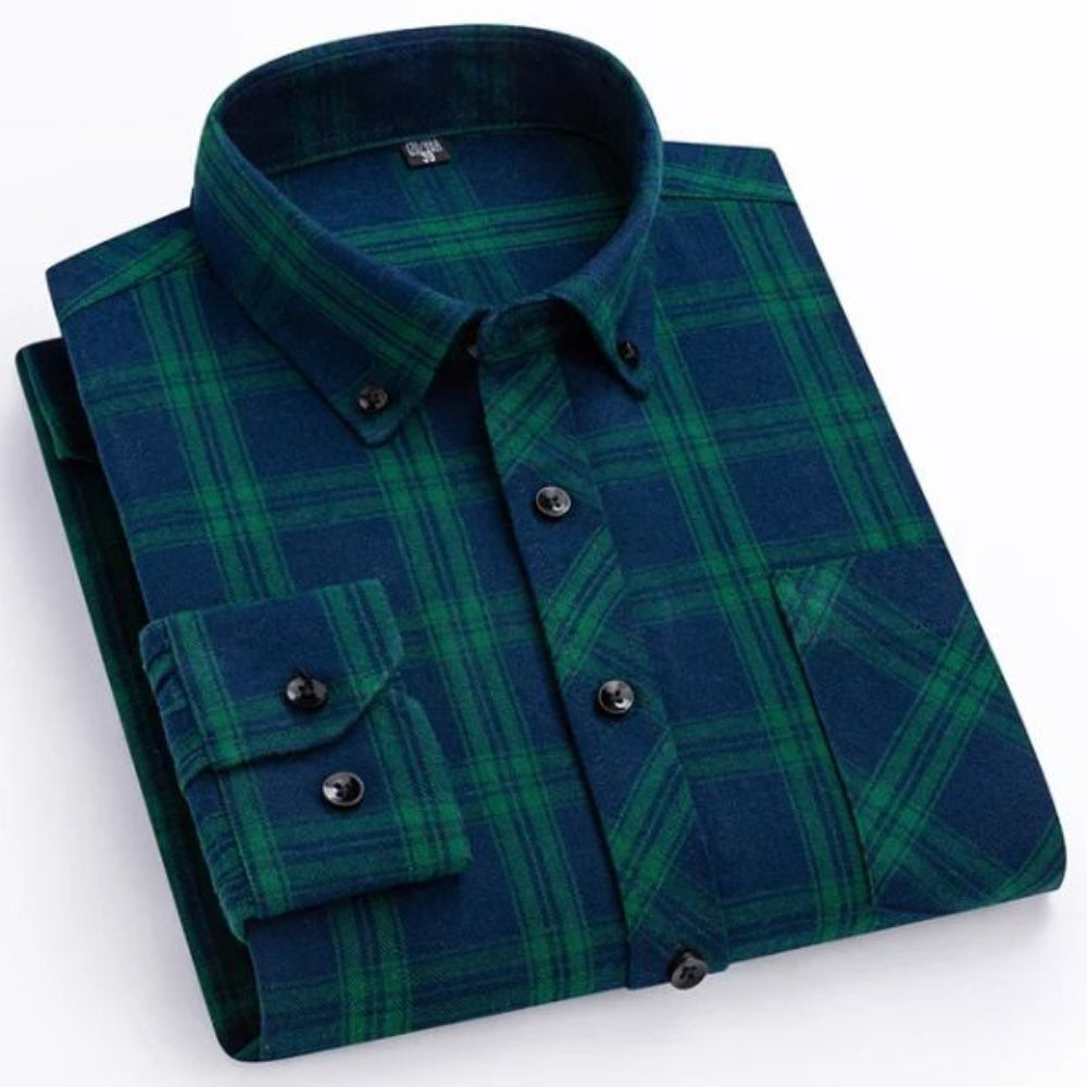 Roman™ | Kariertes Poloshirt Herren