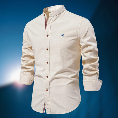 Tobias™ | Modernes Langarm-Poloshirt Herren