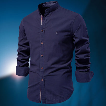 Tobias™ | Modernes Langarm-Poloshirt Herren