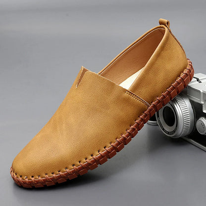 Santorini Leder Slipper