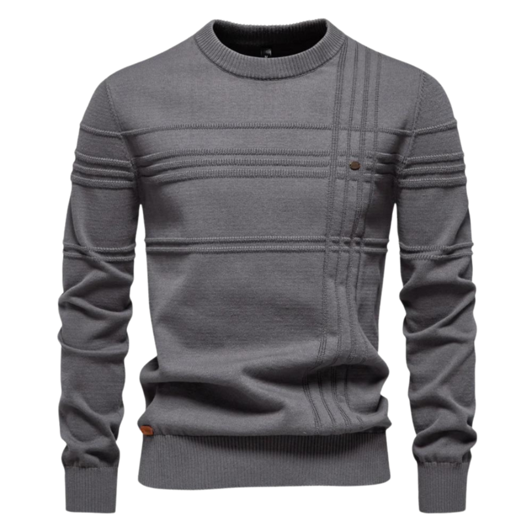 Otterberg™ | Herrenpullover mit Rautendesign